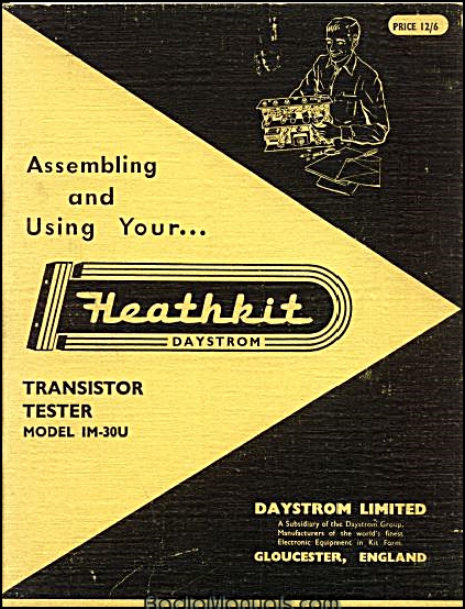 Heathkit IM-30U Assembly and Instruction Manual